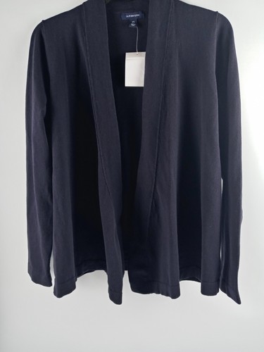 Lands' End Sweater Women Size XS Navy 