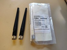 3x Cisco Antennas AIR-ANT2422DW-R one white two black Dipole Antennas