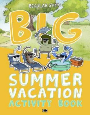 Big Summer Vacation Activity Book (Regular Show) - Paperback - VERY GOOD