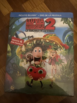 lluvia De Hamburguesas 2 Cloudy with a Chance of Meatballs 2 (DVD, 2013)