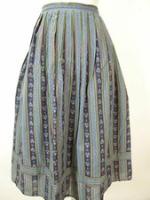 Cotton colorful floral pattern beautiful ladies costume skirt size 40