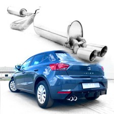 FOX Komplettanlage ab Kat. Seat Ibiza V Typ KJ 1.0l 70/81/85kW 2x80mm Absorber