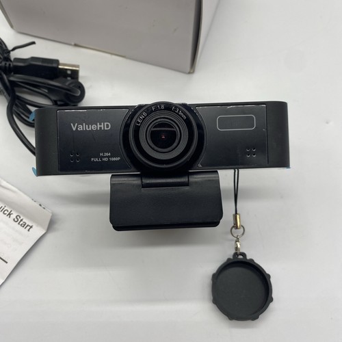 ValueHD J1702C 1080p Full HD Wide Angle USB 2.0 Webcam with Mic -Open Box Unused - Bild 4 von 9