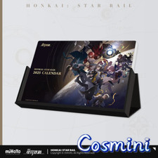 Official Game Honkai: Star Rail 2025 Desk Calendar Desk Decor Collection Anime