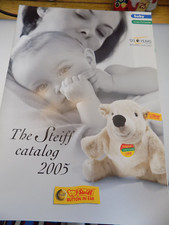 Vtg STEIFF Baby Cosy Friends GERMAN 2005 Stuffed Animal Bear toy CATALOG Booklet