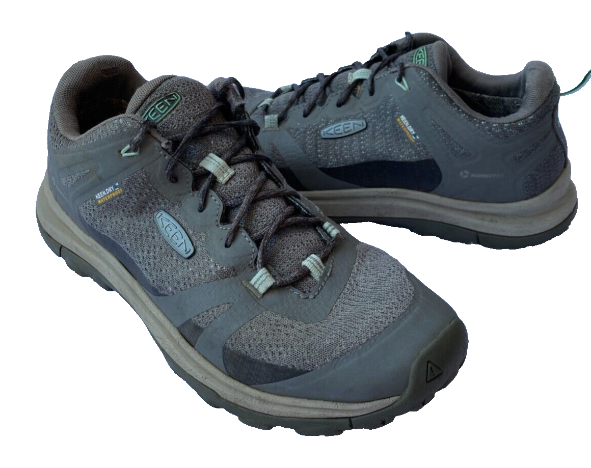 Scarpe da trekking impermeabili KEEN donna Terradora 2 grigio acciaio onda oceana (taglia 9)