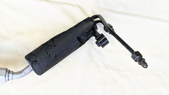 Rolls Royce Silver Shadow Wraith air conditioning charge low hose UD21578 WITH F