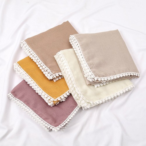Mujeres Musulmanas Hijab Bufanda Simple Bufandas Challes Envuelve Suave Pañuelo - Imagen 6 de 26