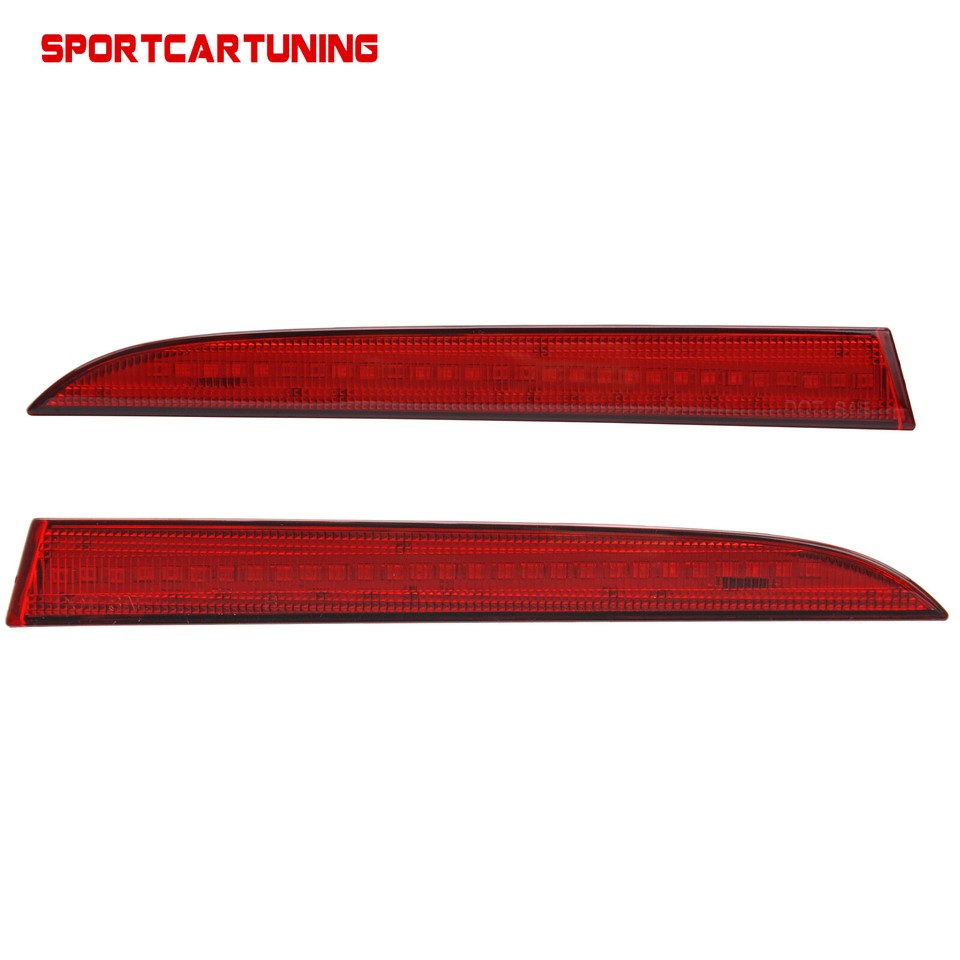 GSOWO 2 PCS Red Rear Bumper Reflector Brake Tail Lights For 2006-2008 Hon-da Pilot - Foto 4
