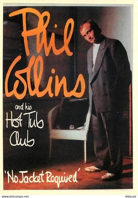 Carte Postale - Musique - Phil Collins - Carte Neuve - CPM - Voir Scans Recto-Ve - Photo 1/2