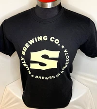 SURLY BREWING COMPANY BLACK T SHIRT MEDIUM