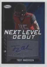 2022 SAGE Artistry Next Level Debut Auto Troy Andersen #NLDA-TA Auto 1it1