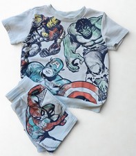 Kids Marvel 2 Piece Short Set SZ 5T