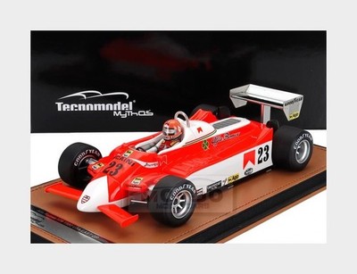 1:18 TECNOMODEL Alfa Romeo F1 179 #23 Usa Gp +Figure 1980 Giacomelli TMD18-421B