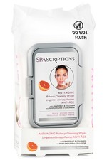 Spascriptions Anti Aging Makeup Cleansing Wipes, Comes With 60 Wipes