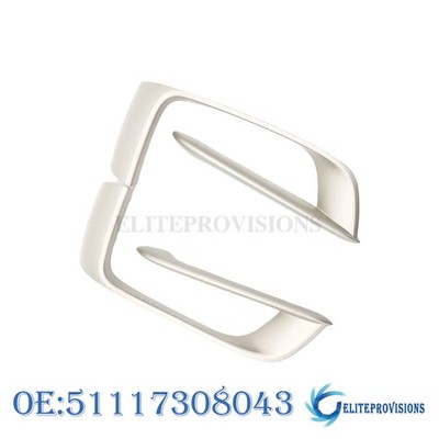 NEW Front Left And Right Bumper Trim Set For 2014-2018 BMW X5 Type 2 xLine
