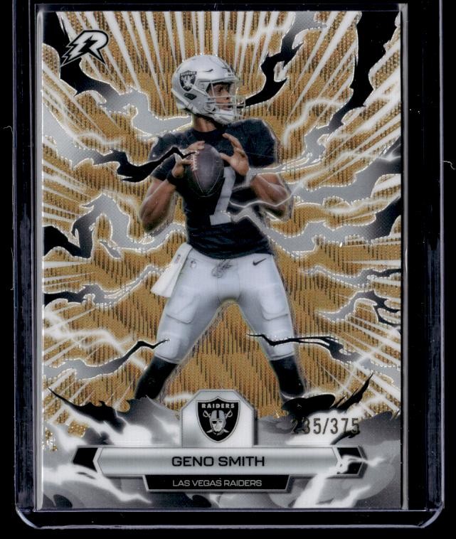 2025 Topps Resurgence #51 Geno Smith Bronze Surge Refractor #/375