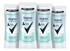 Degree Women's Black White 4 Count Antiperspirant Balm 2.6 oz