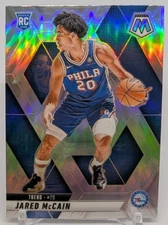 🏀2024-25 Panini Mosaic Jared McCain RC Silver Prizm #228 - 76ers🏀
