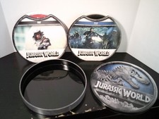 Jurassic World Blu-ray/DVD, 2015, 2-Disc Set, Limited Edition Collectors Tin