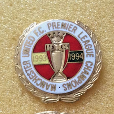Manchester United Football Club Premier League Champions 1993-94 Badge