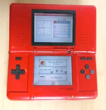 Nintendo DS Original (Red) NTR-001 Fat - Handheld Console Video Game System NDS