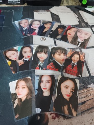CLC Black Dress photocards used good condition usa seller