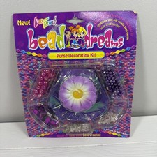 Lisa Frank Bead Dreams Purse Kit Y2K Craft DIY Beads Sealed RARE Vintage