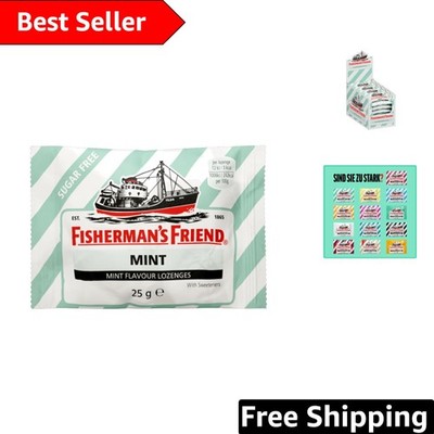 Breathe Easy with Sugar Free Mint Lozenges - 24 Count for Refreshing Relief
