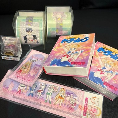 Sailor Moon Official Merchandise Bundle 8 Item Collectible Museum Goods Set