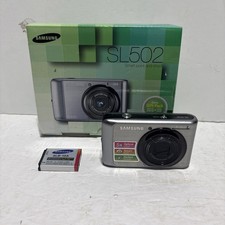 Samsung SL502 Digital Camera Smart Point And Shoot 12.2 Mega Pixels Tested