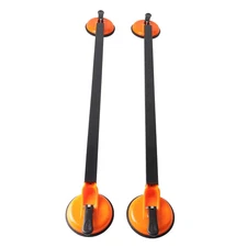 36.22inch Roof Rack Cross Bars Square Steel Tube Suction Mount Rooftop Luggage 