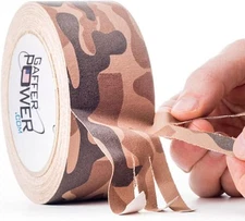 Gaffer Power Camouflage Tape, Premium Grade 2 Inches x 25 Yards, Desert Tan 