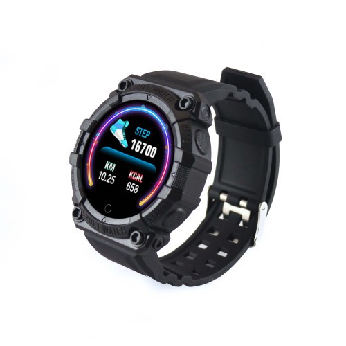 Montre connectée sportive étanche MC04 avec cardiofréquencemètre et écran tactile