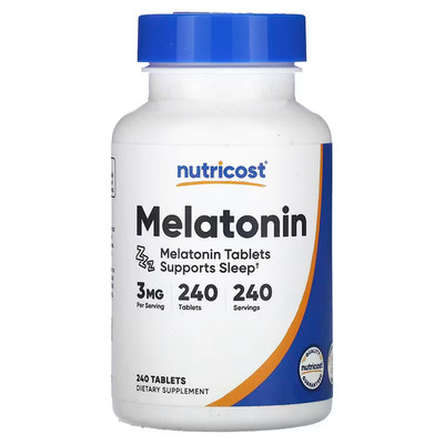 Melatonia, 3 mg 240 tabs.Food Supplement, sleep support ENVÍO 48/72H