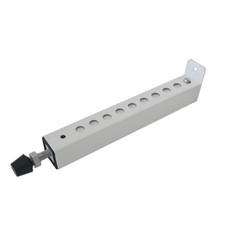 JEACENT AC Security Window Lock Bar, Bars 10" to 17.5", White