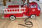 Vintage 1960's Tonka Fire Truck Pumper~No 926~Gas Turbine~Pressed Steel USA