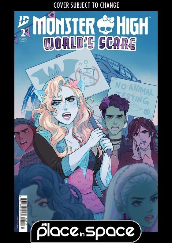 MONSTER HIGH WORLDS SCARE #2A LE (WK39)