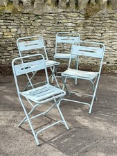 Vintage Tiger Indian Folding Steel Garden Chairs