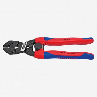 Knipex 8'' Cobolt Compact Bolt Cutters Recessed Blade w/ Spring - MultiGrip