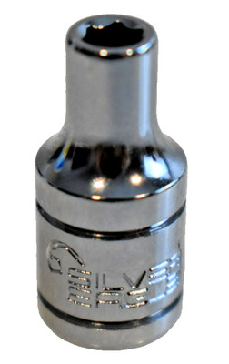 Matco Silver Eagle Tools A4M6SEA 4mm Metric Shallow Socket 1/4'' Drive 6 Point