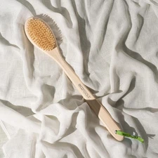 Shower Bath Brush with Long Handle – Back Washer Scrubber NEW