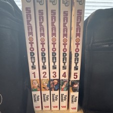 VIZ Media Sakamoto Days Manga Volumes 1-5 Softcover English by Yuto Suzuki