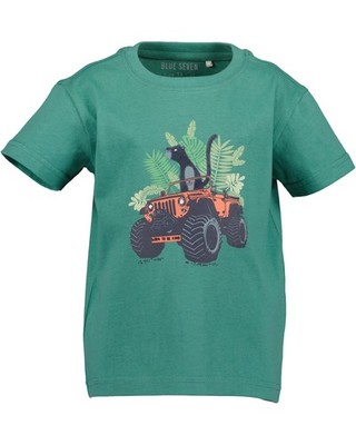 Blue Seven Jungen T-Shirt Panther tannengrün