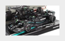 1:43 MINICHAMPS Mercedes Gp F1 W14 #63 Bahrain Gp 2023 George Russel 447230163 M