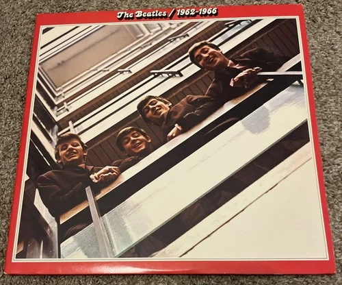 The Beatles 1962-1966 2LP 1978 RED VINYL Los Angeles Pressing SKBO-3403