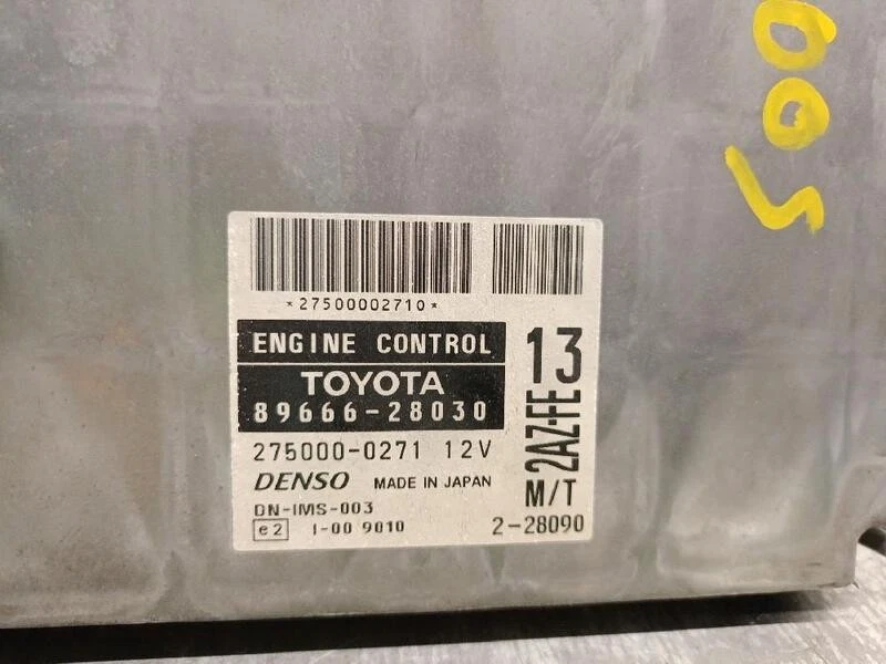 8966628030 centralina motore per TOYOTA PREVIA II ( R3 ) 2.4 (ACR30) 5218322 - Immagine 4 di 4