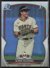 2023 Bowman Draft Quinn McDaniel Chrome Refractor