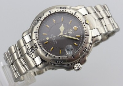 TAG HEUER 6000 Professional 200 Meters Quarz - WH1212 - Grey Dial