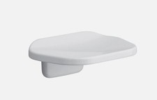 OakBrook 297-090607OB Wall Mount Soap Dish Bright White Die Cast Zinc